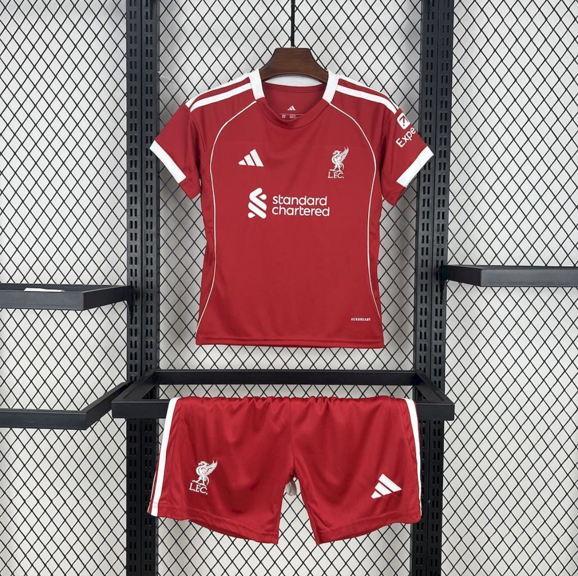 Maillot enfant domicile Liverpool FC 2025-26