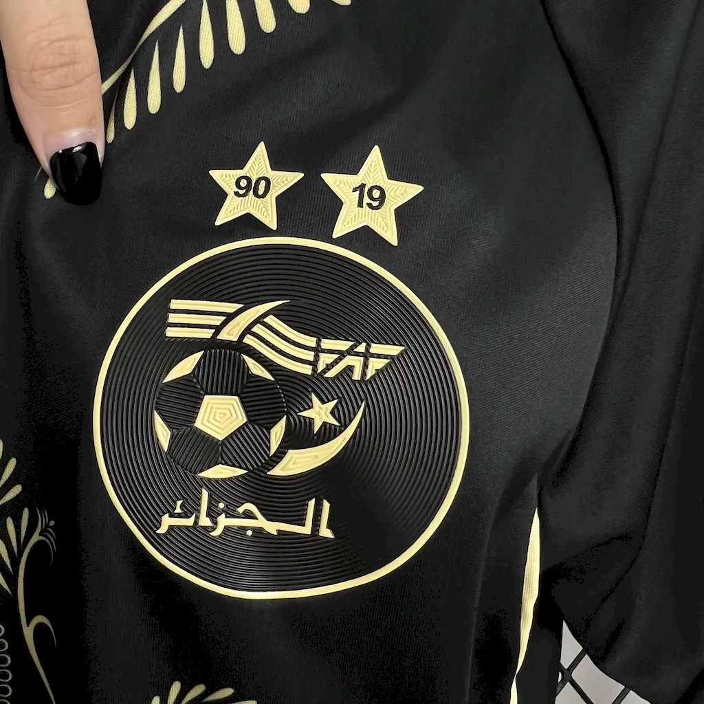 Maillot Concept Algérie Black/Gold 2024-25