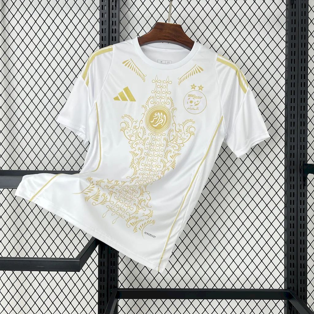 Maillot Concept Algérie White/Gold 2024-25