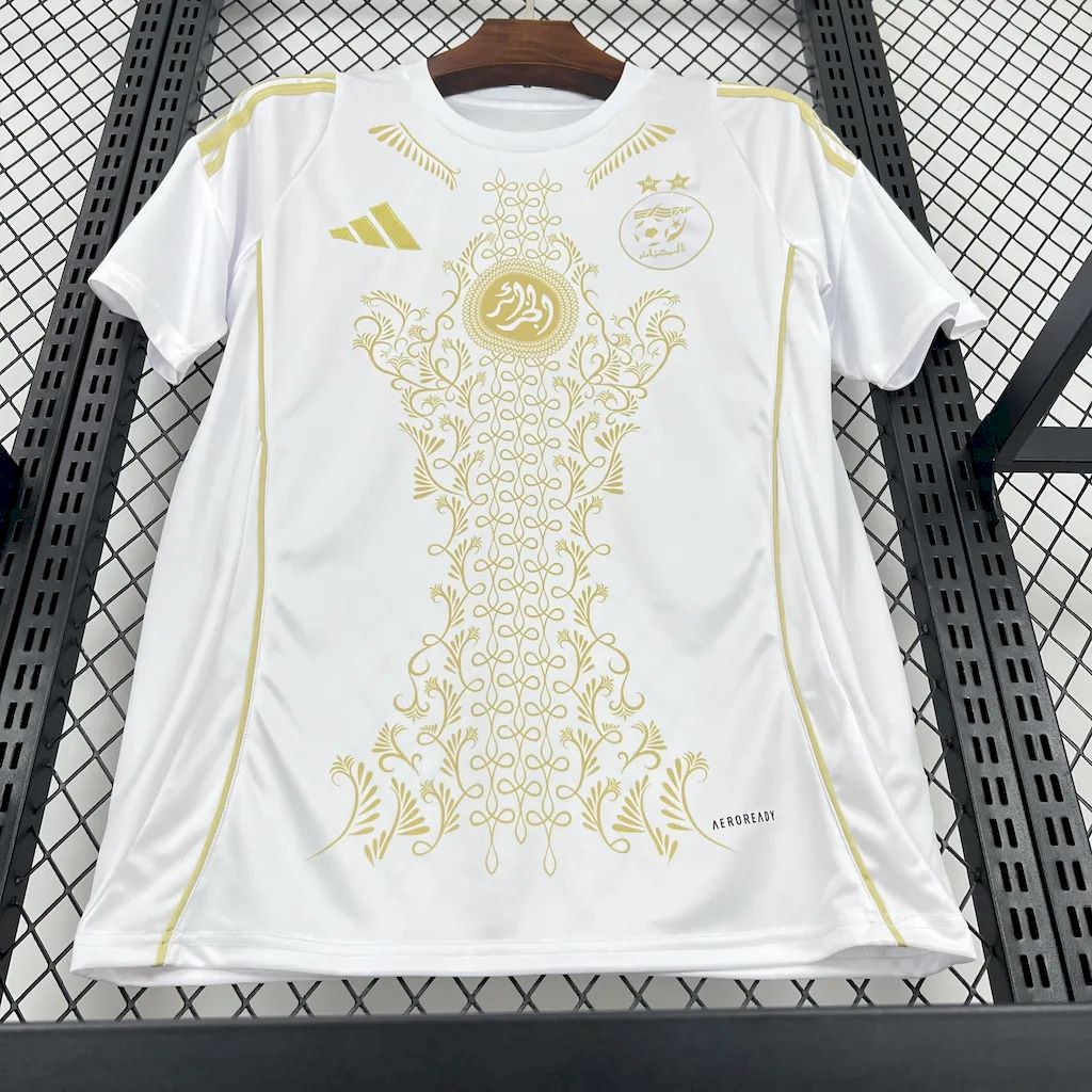 Maillot Concept Algérie White/Gold 2024-25