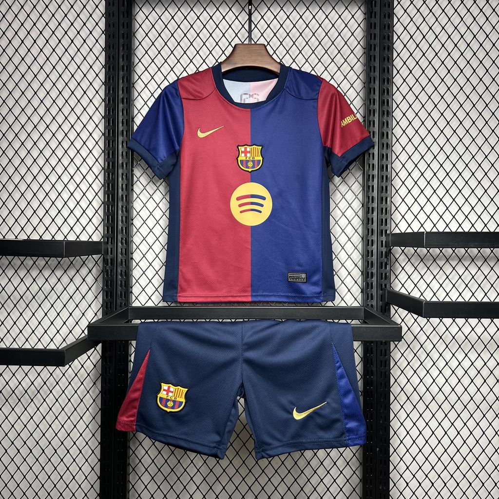 Maillot enfant domicile Barcelona 2024-25
