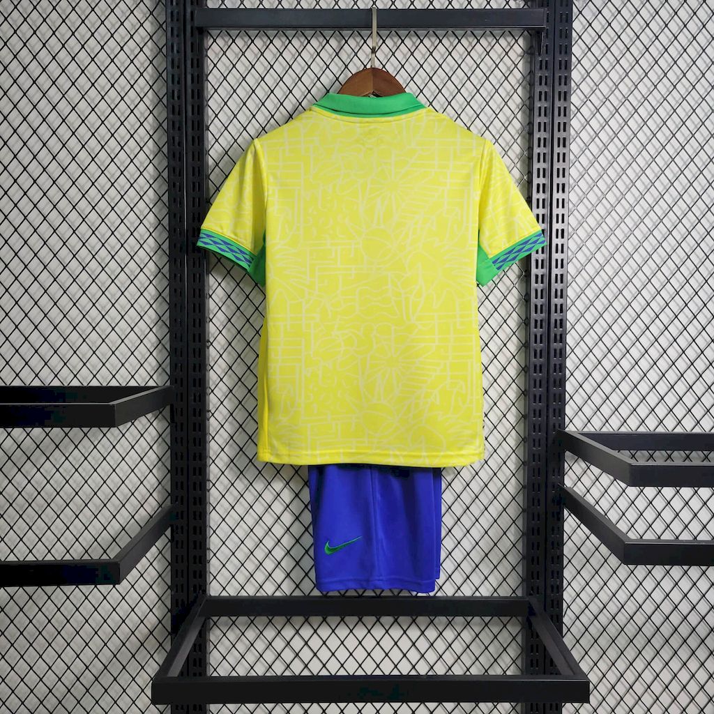 Maillot enfant domicile Brazil 2024-25