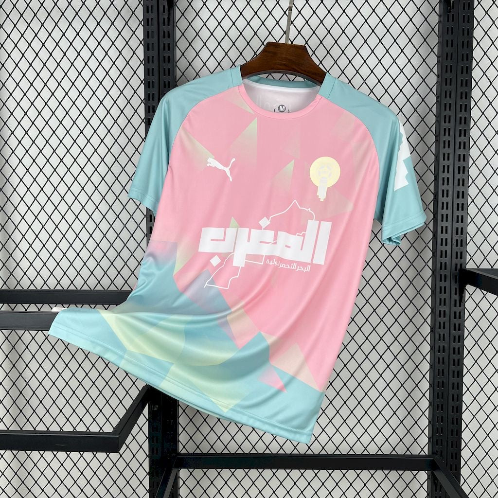 Maillot concept Maroc Rose/Bleu