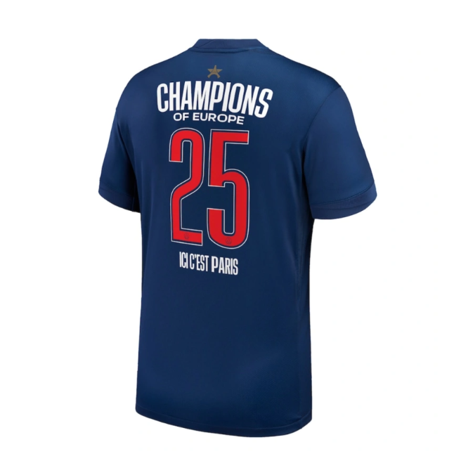 Maillot PSG Champion d'Europe 2024-25