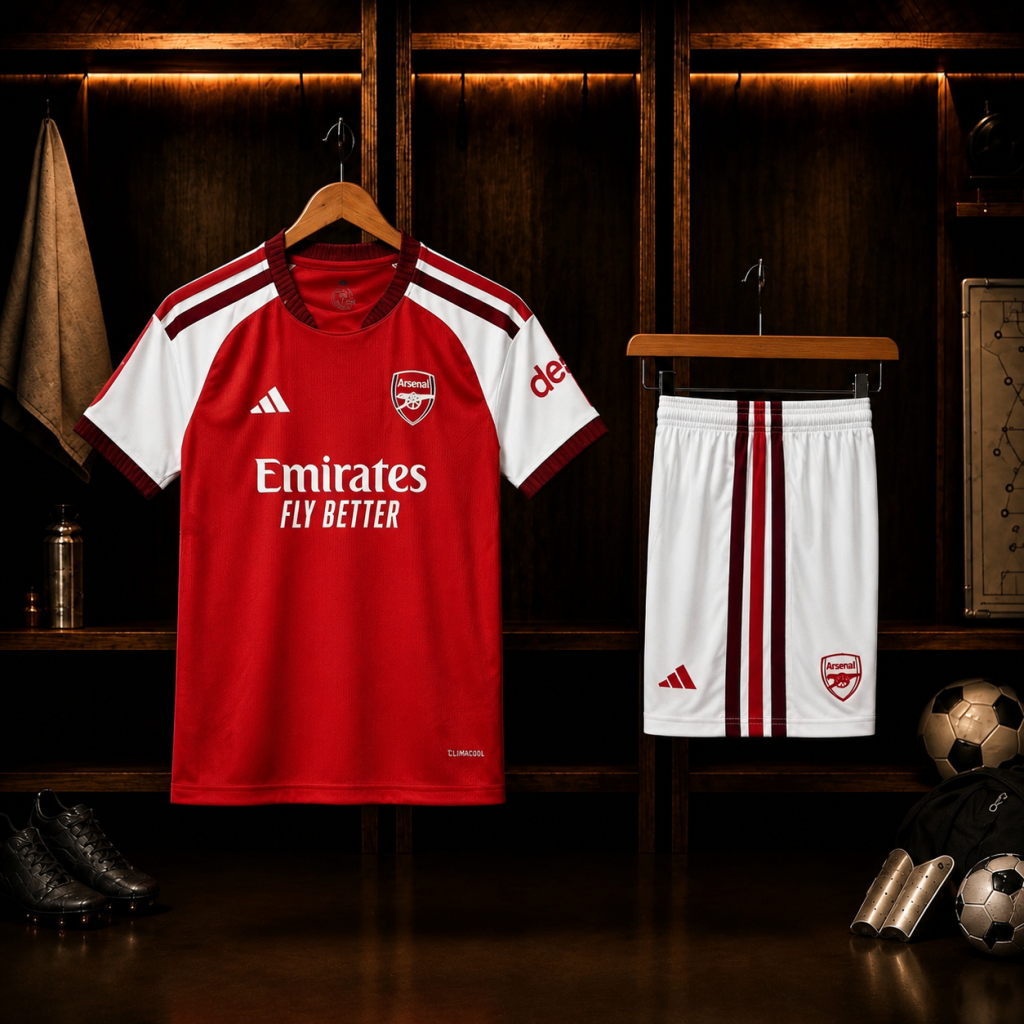 Maillot enfant dom Arsenal 2026-27