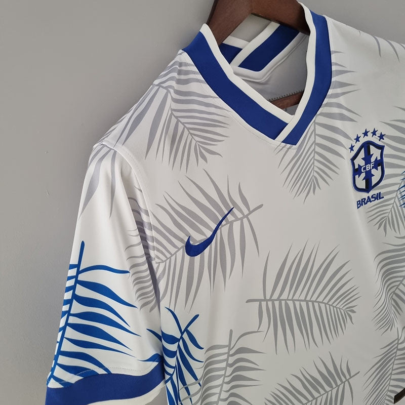 Maillot Brésil Blanc 2022-23