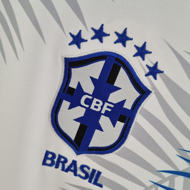 Maillot Brésil Blanc 2022-23