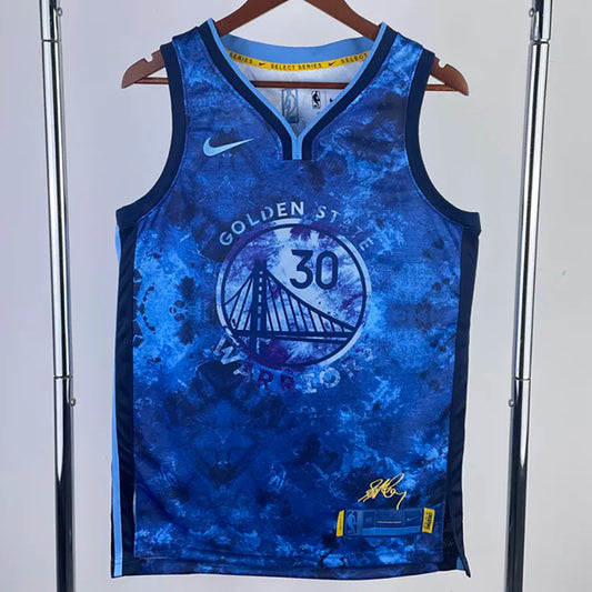 Warriors Curry Blue Glory edition