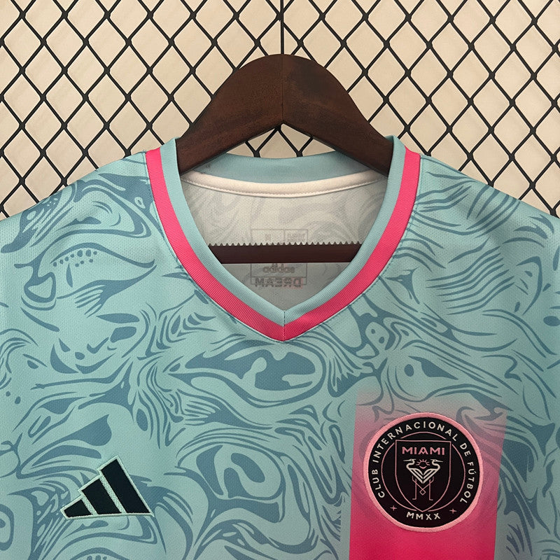 Maillot spécial Inter Miami rose-bleu 2024-25