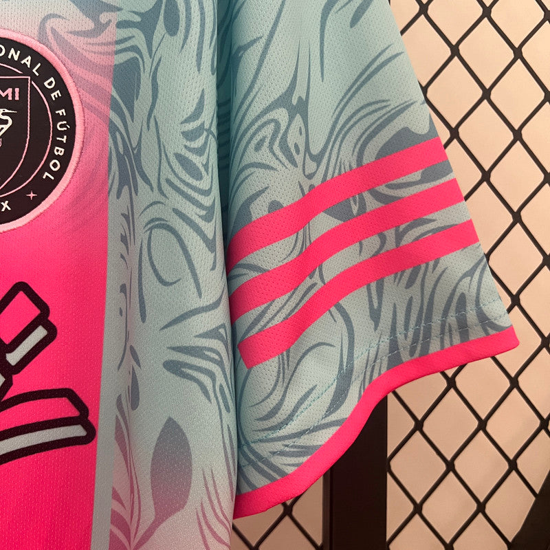 Maillot spécial Inter Miami rose-bleu 2024-25