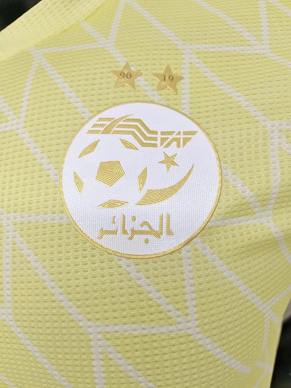 Maillot Algérie jaune 2023-2024