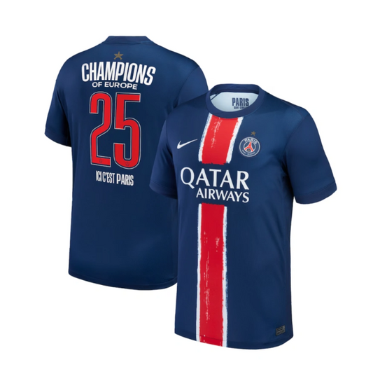 Maillot PSG Champion d'Europe 2024-25