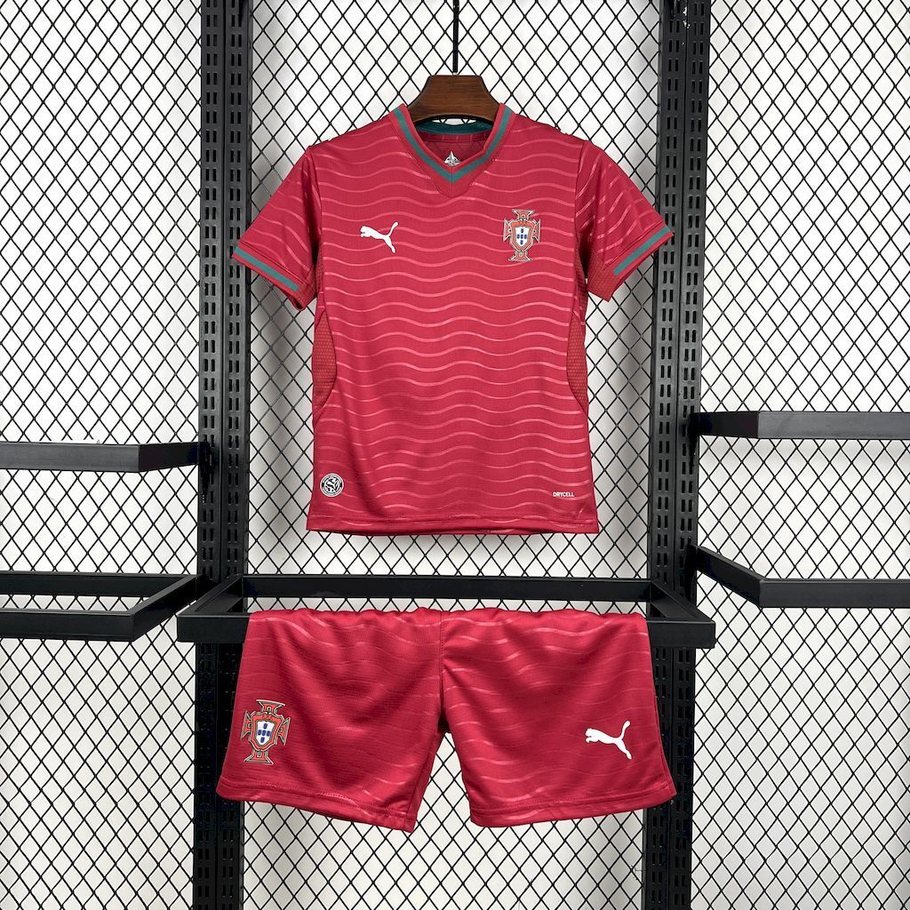 Maillot enfant dom Portugal cdm 2026