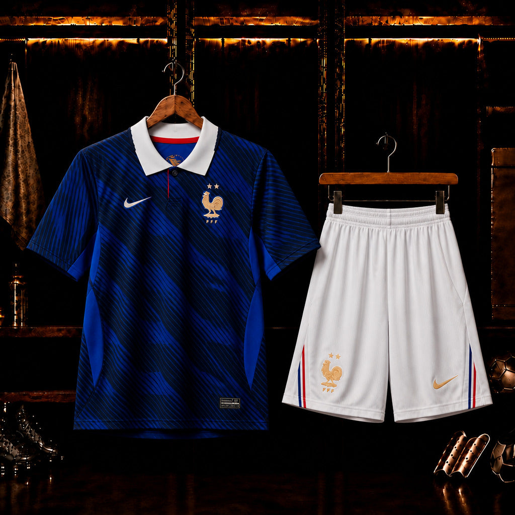 Maillot enfant dom France cdm 2026