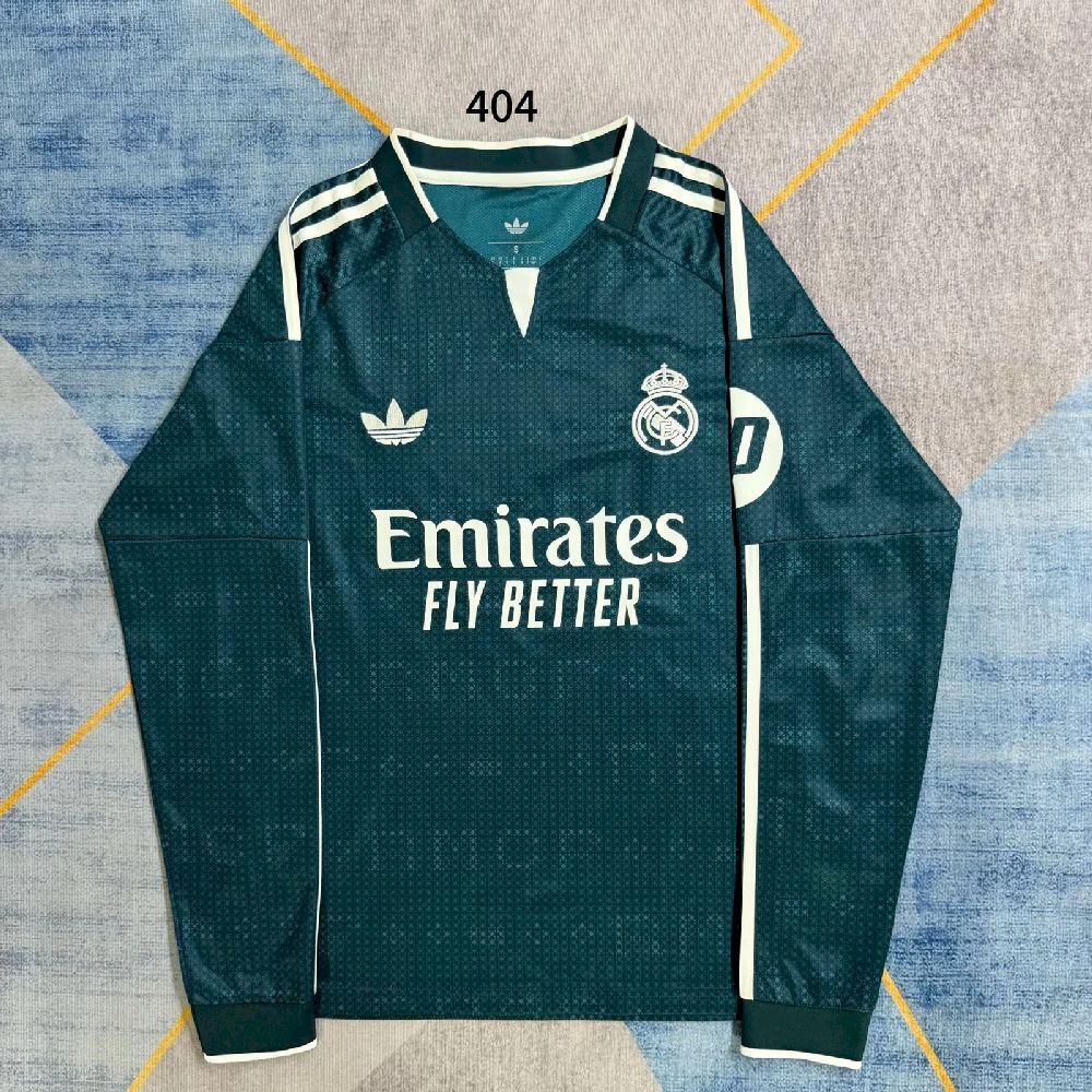 Maillot ext Real Madrid 2026-27 (manches longues)